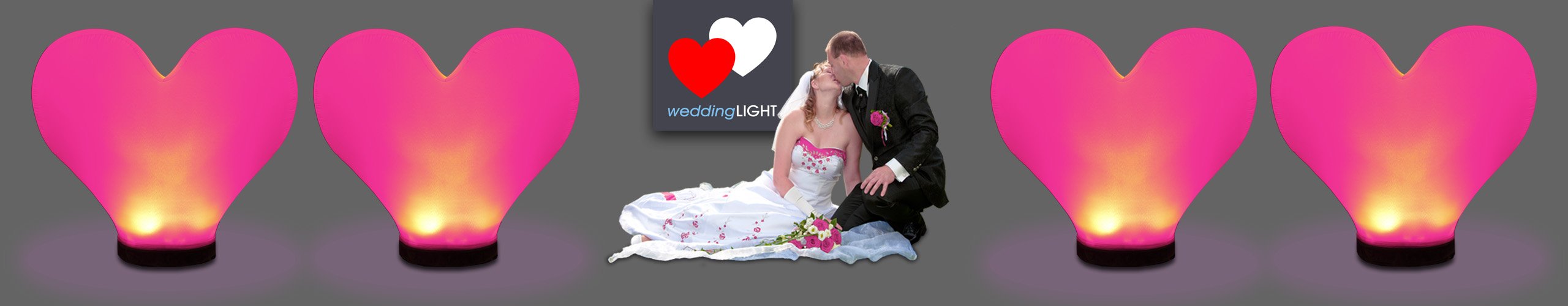 weddingLIGHT airLIGHT Hochzeitsdeko Hochzeit Banner 8